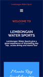 Mobile Screenshot of lembonganwatersport.com